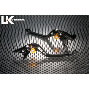 ユーカナヤ U-KANAYA U-KANAYA HO115-042-0101 レバーセット STD/ロング BK/SV CL250 (MC57)/CL500(PC68)