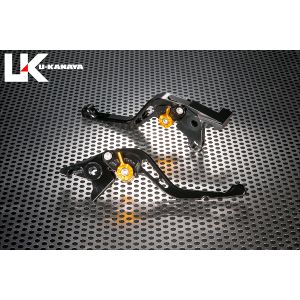 ユーカナヤ U-KANAYA U-KANAYA YA014-008-0601 レバーセット GPタイプ/ショート BK/BL YZF-R1 02-03/YZF-R6 99-04