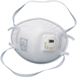 スリーエム 3M スリーエム 3M 8955J DS2 使い捨て式防じんマスク 排気弁付き 2本しめひも式 10枚入