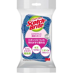 スリーエム 3M スリーエム 3M スコッチブライト スクラブドット清潔スポンジ ブルー SDS-02KB