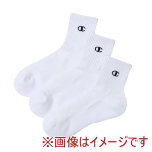 チャンピオン Champion チャンピオン C3-XB721S 3P SHORTSOCKS ホワイト 250