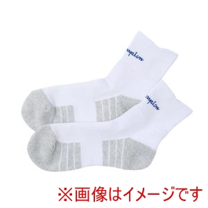 チャンピオン Champion チャンピオン C3-ZB701S SHORT SOCKS ホワイト 250