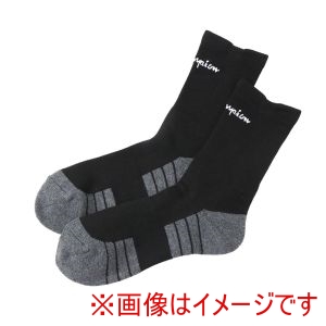 チャンピオン Champion チャンピオン C3-ZB702S MIDDLE SOCKS ブラック 250