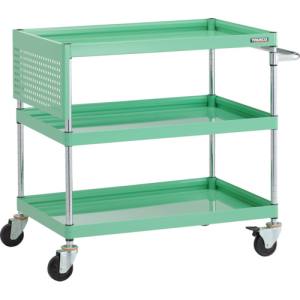 トラスコ中山 TRUSCO トラスコ FAW993PSYG ファルコンワゴン 900X600 短パネル付 YG色 TRUSCO メーカー直送 代引不可 北海道沖縄離島不可