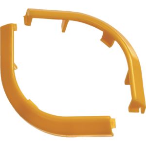 トラスコ中山 TRUSCO トラスコ中山 HNESTA-10-CPY ネスティング･スタッキングコンテナ10L用コーナーパーツ2個入り 黄