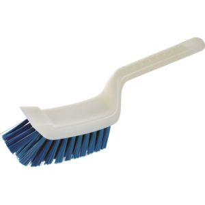 トラスコ中山 TRUSCO トラスコ中山 SCBR-B スクレーパー付ブラシ HACCP対応 ブルー