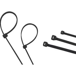 トラスコ中山 TRUSCO トラスコ TRCVJ80W ケーブルタイ 幅1.9mmX80mm 最大結束 17 耐候性 100本入 TRUSCO
