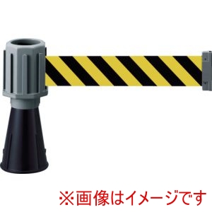 トラスコ TRUSCO トラスコ TCC-BR-1A 安全コーン用バリアライン 標示テープ付 黄 黒 TRUSCO