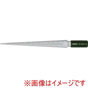 トラスコ中山 TRUSCO トラスコ中山 TG-710BA 管用テーパーゲージ 測定範囲4.0～15.0 TRUSCO メーカー直送 代引不可 北海道沖縄離島不可