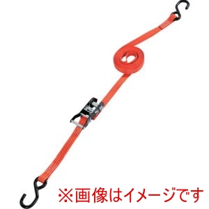 トラスコ TRUSCO トラスコ GV25HA-250S ベルト荷締機ワイドハンドル 25mm幅 254kg Sフックタイプ JIS規格品 TRUSCO