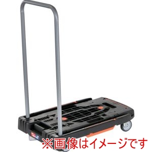 トラスコ中山 TRUSCO トラスコ中山 MPK-6039JS-BK こまわり君 新型 600X390 樹脂ストッパー付 ブラック TRUSCO