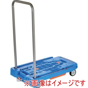 トラスコ中山 TRUSCO トラスコ中山 MPK-6039JS-B こまわり君 新型 600X390 樹脂ストッパー付 ブルー TRUSCO