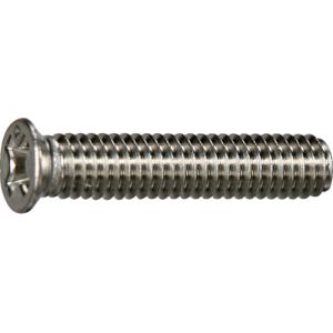 トラスコ中山 TRUSCO トラスコ中山 Y830-0410 皿頭サッシュ小ねじ ステンレス 全ネジ M4×10 20本入 少量パック