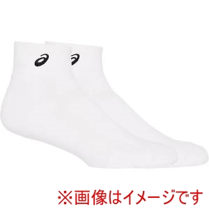 アシックス ASICS アシックス 3063A062 ソックス13 ブリリアントホワイトxパフォーマンスブラック XL