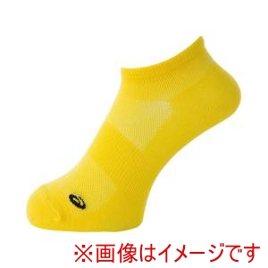 アシックス ASICS アシックス 3013A971 ランニングカラーソックス ビブラントイエロー S