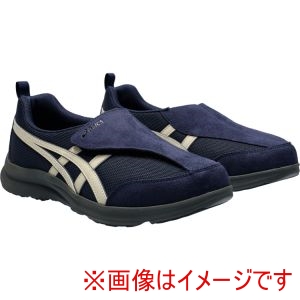 アシックス ASICS アシックス 1241A010 LIFEWALKER M010 ネイビーブルーxオフホワイト 26.0cm