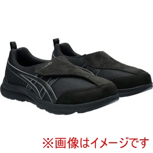アシックス ASICS アシックス 1241A010 LIFEWALKER M010 ブラックxブラック 25.5cm