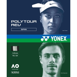 ヨネックス Yonex ヨネックス ポリツアーレブ 125 ホワイト YONEX