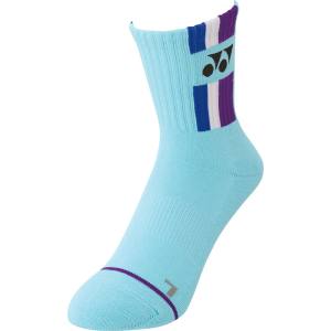 ヨネックス YONEX ヨネックス メンズ テニス ハーフソックス 19205 アクアブルー 111