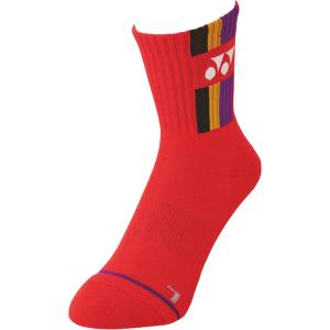 ヨネックス YONEX ヨネックス レディース テニス ハーフソックス 29205 サンセットレッド 496