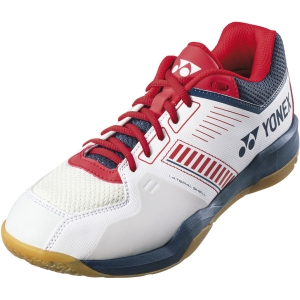 ヨネックス Yonex ヨネックス パワークッション ストライダーフロー ホワイト/ネイビー/レッド 24.5 YONEX