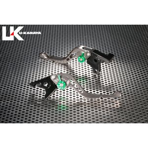 ユーカナヤ U-KANAYA U-KANAYA HO106-124-0606 レバーセット GPタイプ/ショート TI/BL ADV150/ADV160