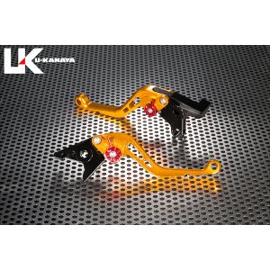 ユーカナヤ U-KANAYA U-KANAYA BM001-037-0202 レバーセット STD/ショート GD/OR F650GS 08-12/800GS 08-
