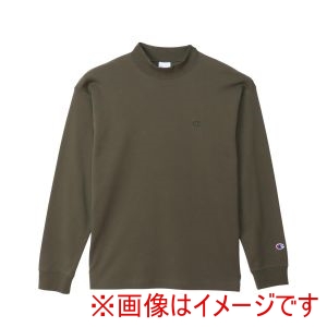 チャンピオン Champion チャンピオン C3-C427 MOCK NECK LS オリーブ S