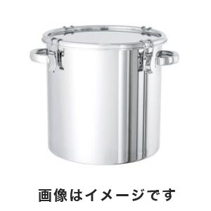 日東金属工業 NITTO 密閉式タンク(把手タイプ・SUS316L) 20L 2-8182-02 CTH-30-316L メーカー直送 代引不可 沖縄 離島不可