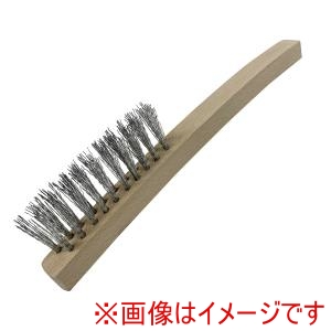 大塚刷毛製造 マルテー ワイヤーブラシ ウェーブ PRO反り 2行 301117 0002 大塚刷毛製造