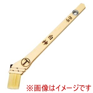 大塚刷毛製造 マルテー 白毛神 隅切 8号 104008 0008 大塚刷毛製造