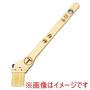大塚刷毛製造 マルテー 白毛神 隅切 10号 104008 0010 大塚刷毛製造