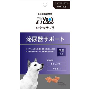 ジャパンペットコミュニケーションズ ジャパンペット おやつサプリ 成犬用 泌尿器サポート 80g