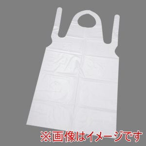 フジリンクス フジリンクス No.701 サニリンク エンボス クリーンエプロン Lサイズ クリア 50枚入