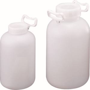 サンプラテック サンプラテック 2507 PE 取手付 広口 瓶 5L