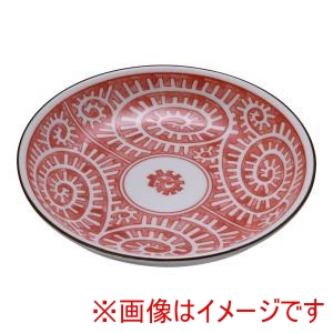 遠藤商事 TKG TKG 朱タコ唐草 4寸皿 T03-105 遠藤商事