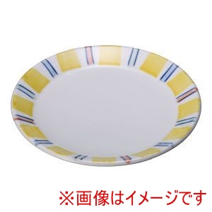 遠藤商事 TKG TKG 十草丸皿 黄だみ T03-118 遠藤商事