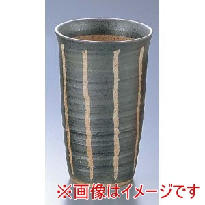 遠藤商事 TKG TKG 彫十草カップ 黒 D03-24 大 遠藤商事
