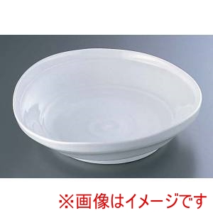 遠藤商事 TKG TKG 白釉たわみ8.0大皿 深 B03-35 ROO3801 遠藤商事