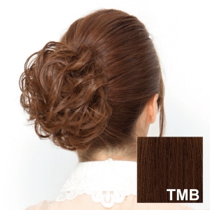 プリシラ プリシラ シュシュ ラウンド カール 耐熱 マロンブラウン VS-34-TMB