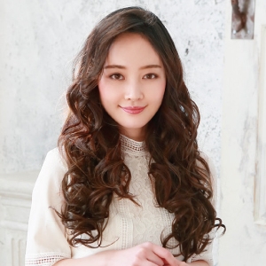 プリシラ プリシラ めちゃ楽 ボリューム エクステ 乙女巻き 耐熱 マロンブラウン VX-21-TMB