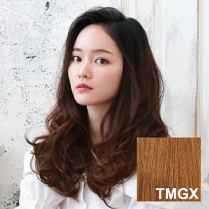 プリシラ プリシラ めちゃ楽 ボリューム エクステ リラックス カール 耐熱 ミックスアッシュゴールド VX-24-TMGX