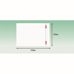 パピルスカンパニー パピルス PA-042T デリバリーパック ミシン目開封仕様 A6サイズ用 130×190 100枚入 全面糊