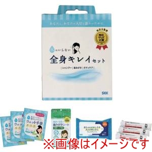 四国紙販売 四国紙販売 KN00111 水のいらない全身キレイセット