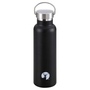 キャプテンスタッグ CAPTAIN STAG キャプテンスタッグ 真空断熱ハンドルボトル 600ml ブラック 3366