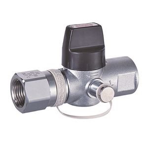 光陽産業 光陽産業 G361P 検査孔付UIねじガス栓