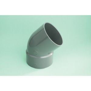 トーエー トーエー VU45KL50 VU継手 45°片受エルボ 50