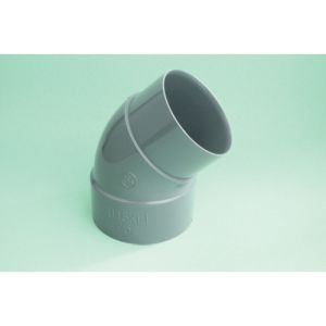 東栄管機 トーエー VU45KLI100 VU継手 45°片受片差しエルボ 100
