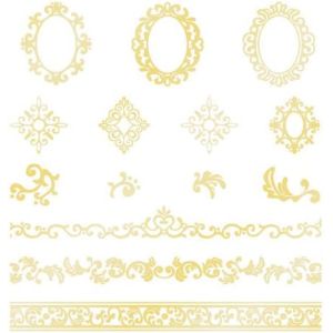 イングカワモト イングカワモト ツメキラ ネイルシール ピンストライプゴールド SG-PIN-202