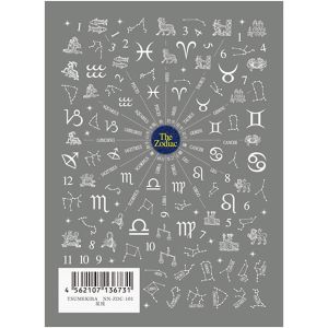 イングカワモト イングカワモト ツメキラ ネイルシール 星座 NN-ZDC-101